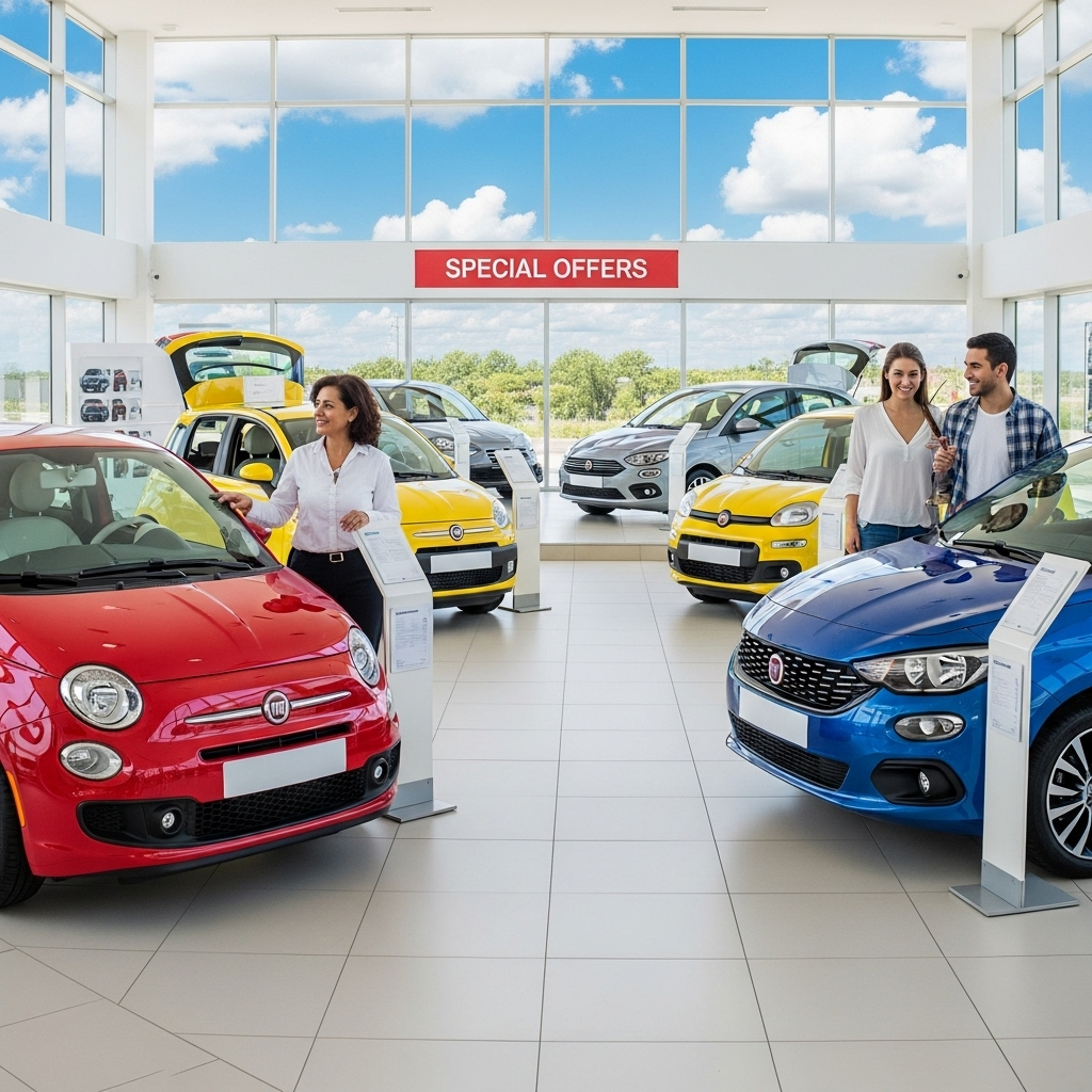 Odkryj najlepsze oferty Fiat w autoryzowanych salonach