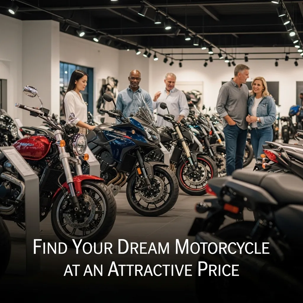 Znajdź swój wymarzony motocykl w atrakcyjnej cenie