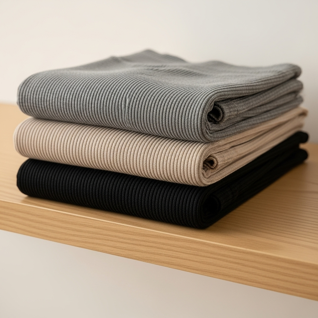 Wygodne i stylowe: legginsy prążkowane w twojej szafie